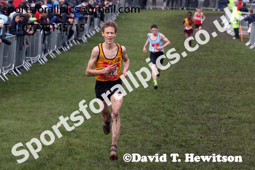 Intermediate boys 2019 New Balance English Schools Cross Country Champs, Temple Newsam, Leeds. Photo:  David T. Hewitson/Sports for All Pics